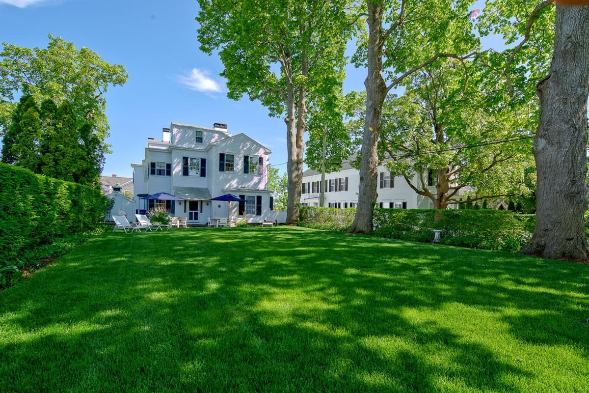West Wing and lawn
