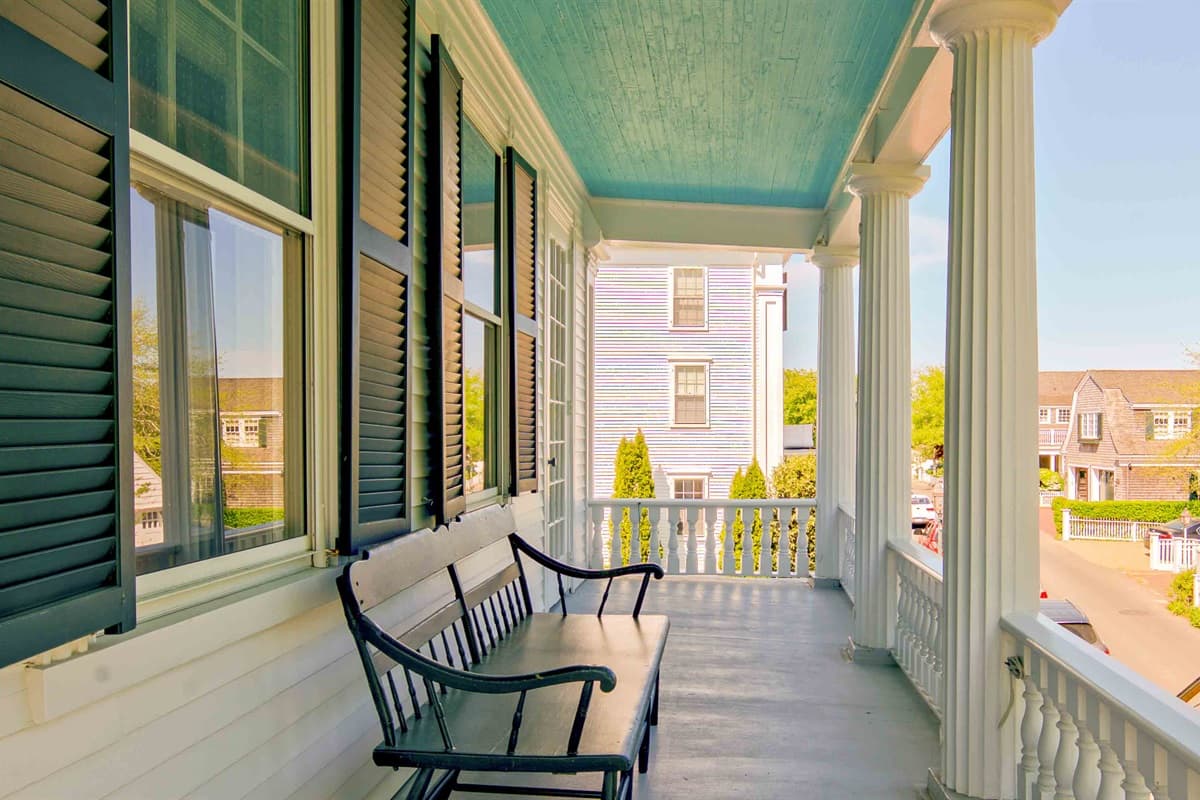 2nd Floor Porch looking North